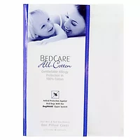 BedCare All Cotton Allergy and Bed Bug Proof Pillow Cover