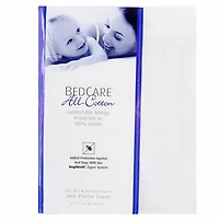 BedCare All Cotton Allergy and Bed Bug Proof Pillow Cover