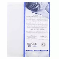 BedCare All Cotton Allergy and Bed Bug Proof Pillow Cover