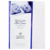 BedCare All Cotton Allergy and Bed Bug Proof Pillow Cover