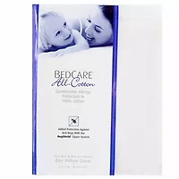 BedCare All Cotton Allergy and Bed Bug Proof Pillow Cover