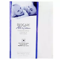 BedCare All Cotton Allergy and Bed Bug Proof Pillow Cover