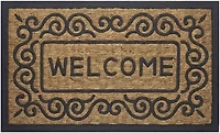 Achim Scrolls Scroll Rectangular Doormat