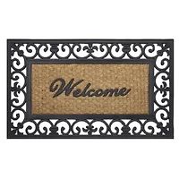 Achim Fleur De Lis Coir 18"X30" Doormat