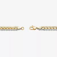 Mens Stainless Steel 22 Inch Link Chain Necklace