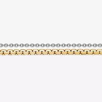 Mens Stainless Steel 22 Inch Link Chain Necklace