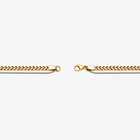 Mens Stainless Steel Inch Wheat Chain Necklace