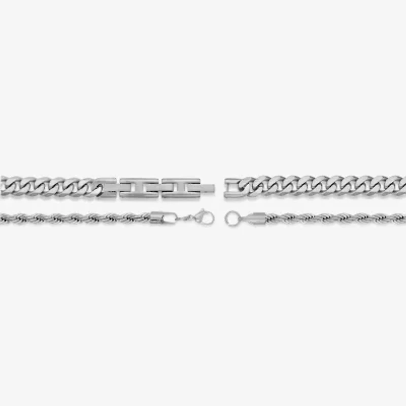 Mens 2-pc. Necklace Set