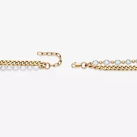 Mens Stainless Steel 24 Inch Bead Chain Necklace