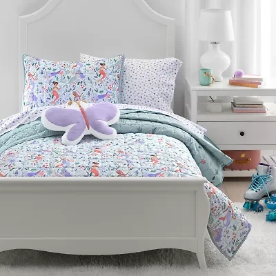 Under the Stars Kids Mermaids Quilt Set
