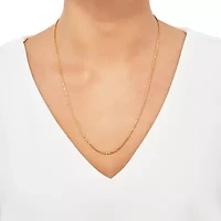 14K Gold Glitter Rope 18-30" 1.75mm Chain