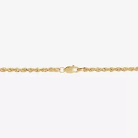 Unisex Adult 14K Gold 20 Inch Rope Chain Necklace