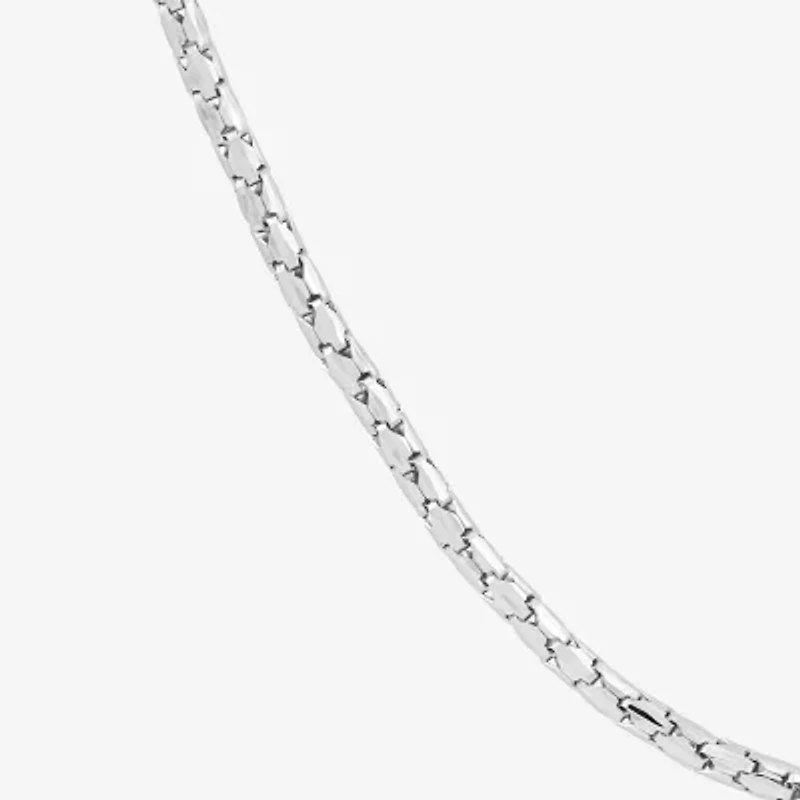 Made Italy Womens 14K Gold 18 Inch Fashion Chain Necklace