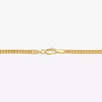 Unisex Adult 14K Gold 22 Inch Curb Chain Necklace