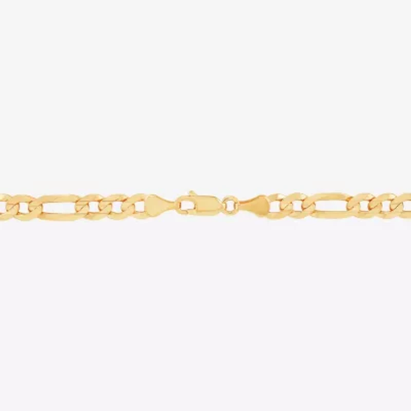 Mens 22 - 30 Inch 10K Gold Link Necklace