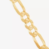 Mens 22 - 30 Inch 10K Gold Link Necklace