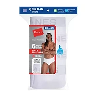 Hanes Mens Big and Tall 6 Pack Briefs 7764b6