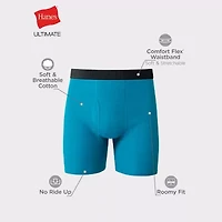 Hanes Mens Big and Tall 4 Pack Boxer Briefs 7702b4