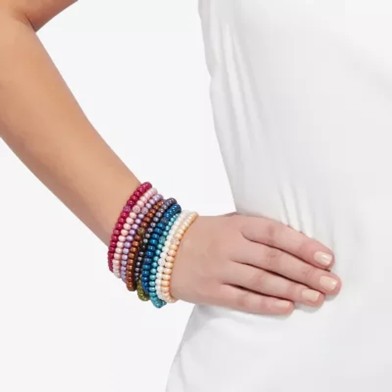 LIMITED QUANTITIES! Honora Legacy Womens Multi Color Stretch Bracelet