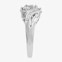 Love Lives Forever 1/2 CT.T.W. Round White Natural Diamond 10K Gold 3-Stone Ring