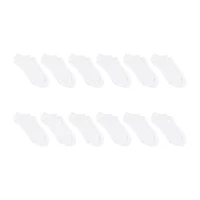 Hanes Lightweight Womens Multi-Pack 12 Pair Liner Socks