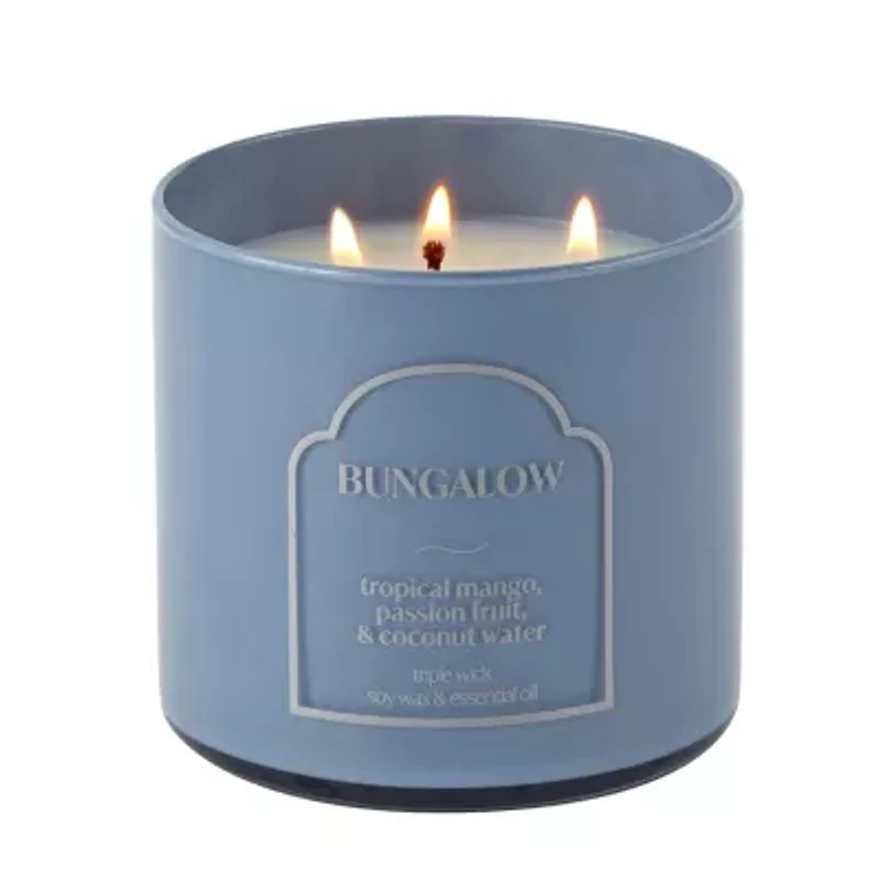 Distant Lands 14oz Bungalow 3-Wick Scented Jar Candle