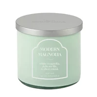 Distant Lands 14oz Modern Magnolia 3-Wick Scented Jar Candle