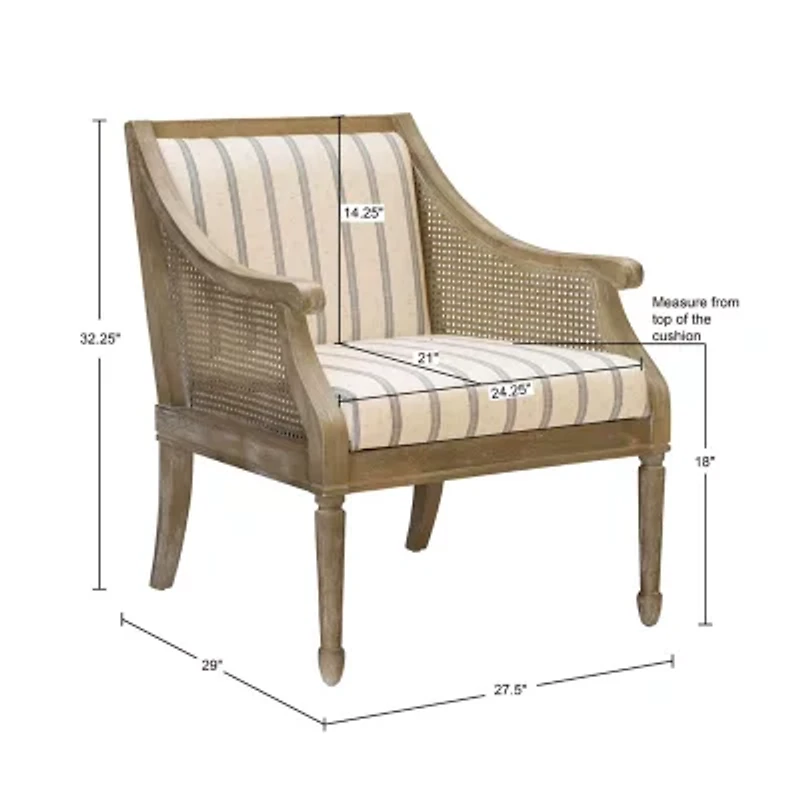 Martha Stewart Isla Upholstered Armchair