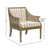 Martha Stewart Isla Upholstered Armchair