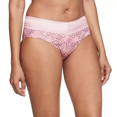 Warners® No Pinching, No Problems® Dig-Free Comfort Waist with Lace Microfiber Hipster- 5609J