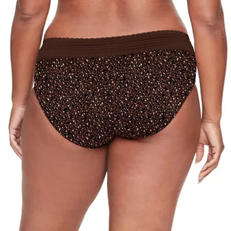 Warners® No Pinching, Problems® Dig-Free Comfort Waist with Lace Microfiber Hipster 5609J