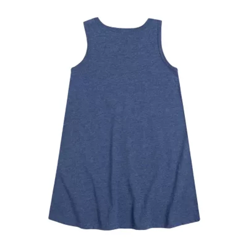 Big Kid Girls Sleeveless Barbie A-Line Dress