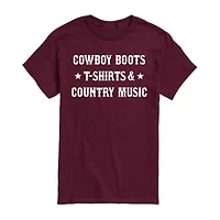 Novelty Mens Crew Neck Short Sleeve Regular Fit Graphic T-Shirt