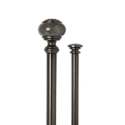 Umbra Marble Knob Double Curtain Rod