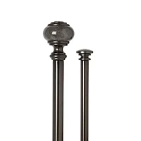 Umbra Marble Knob Double Curtain Rod