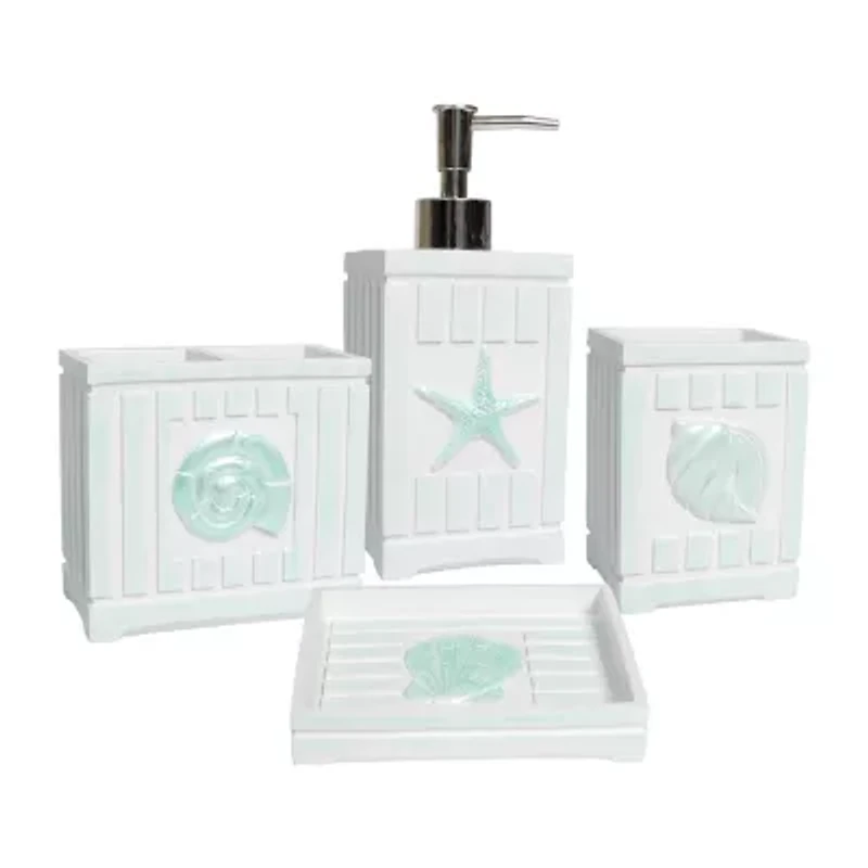 Sweet Home Collection Beach 4-pc. Bath Accessory Sets