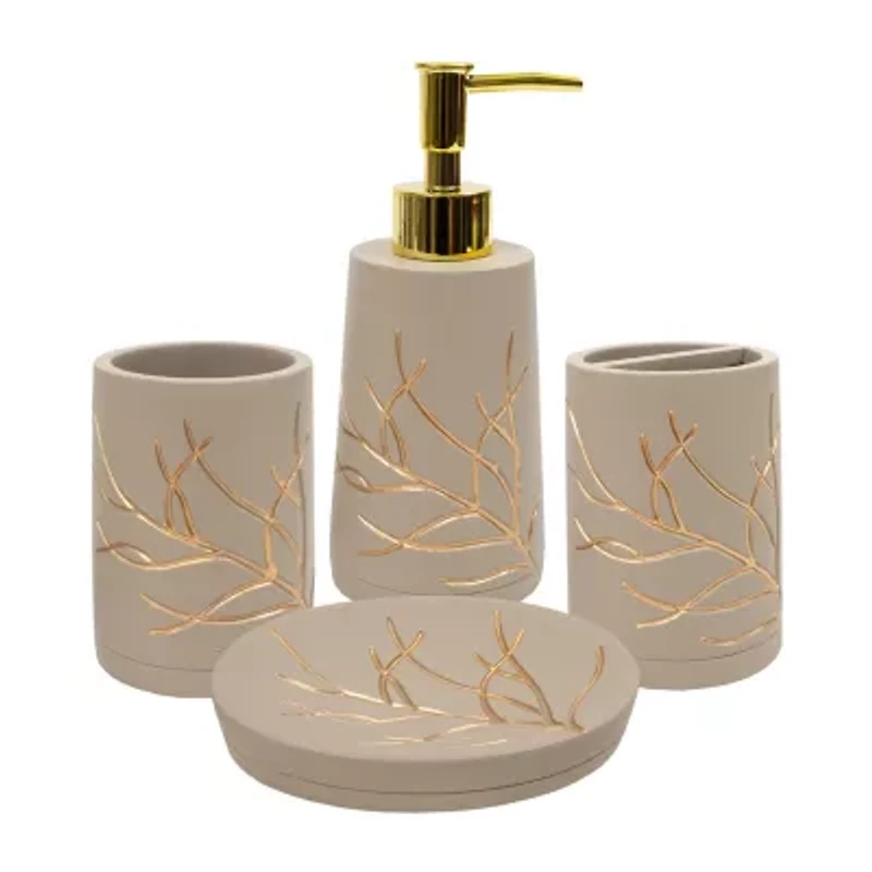 Sweet Home Collection 4-pc. Bath Accessory Sets