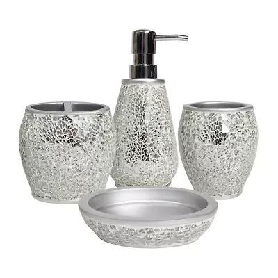 Sweet Home Collection 4-pc. Glamour Bath Accessory Sets
