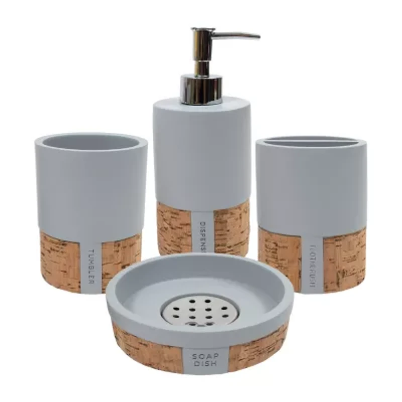 Sweet Home Collection Modern 4-pc. Bath Accessory Set