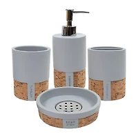 Sweet Home Collection Modern 4-pc. Bath Accessory Set