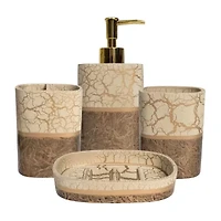 Sweet Home Collection Parker 4-pc. Bath Accessory Set