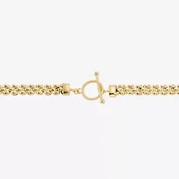 Made in Italy Womens 14K Gold Over Silver 18 Inch Chain Necklace