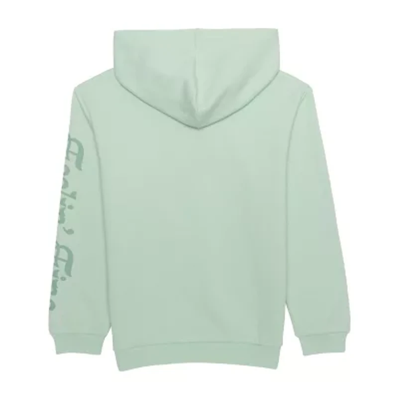 Little & Big Kid Girls Long Sleeve Peanuts Snoopy Fleece Hoodie