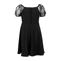 Speechless Big Kid Girls Short Sleeve A-Line Dress
