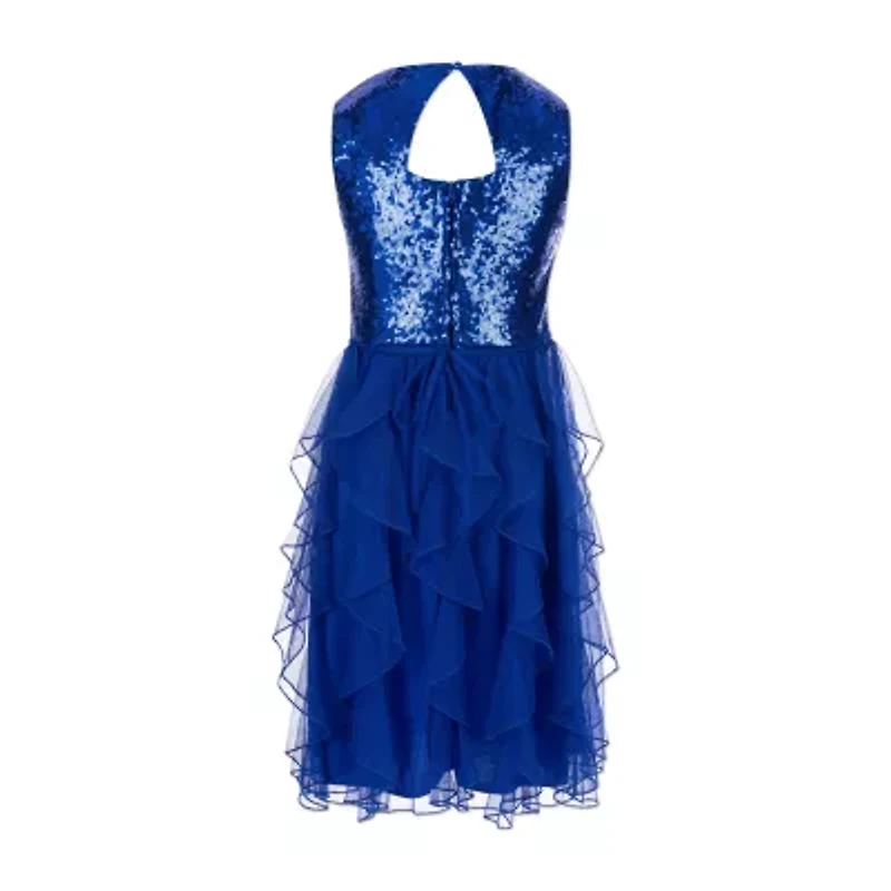 Speechless Little & Big Kid Girls Sleeveless A-Line Dress