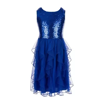 Speechless Little & Big Kid Girls Sleeveless A-Line Dress