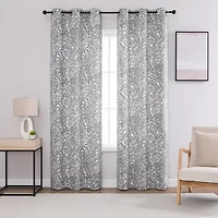 Regal Home Hardy Grommet Top Blackout Set of 2 Curtain Panel