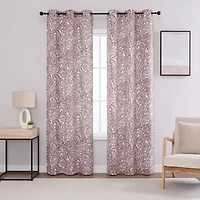 Regal Home Hardy Grommet Top Blackout Set of 2 Curtain Panel