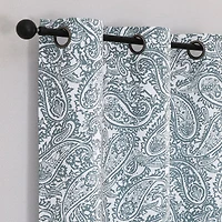 Regal Home Hardy Grommet Top Blackout Set of 2 Curtain Panel
