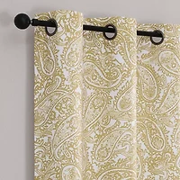 Regal Home Hardy Grommet Top Blackout Set of 2 Curtain Panel